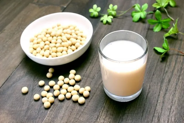 soy and soymilk