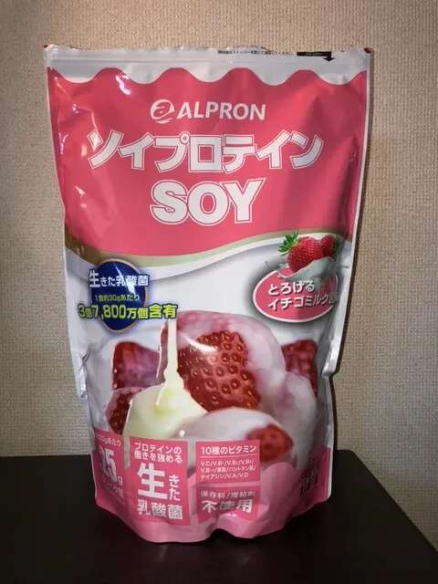 alpron soy protein package